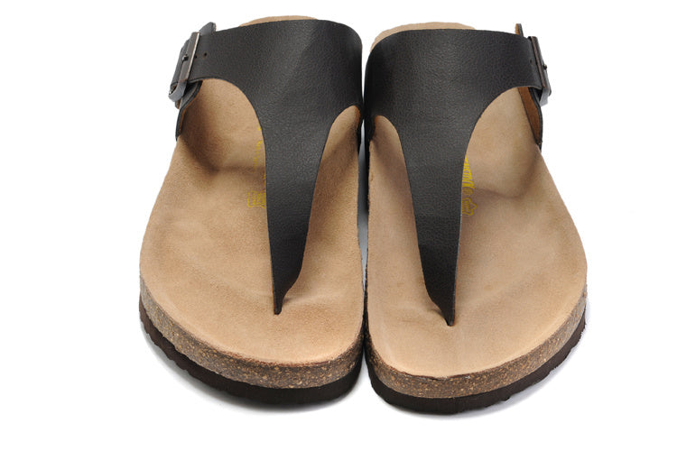 Birkenstock Gizeh Thong Sandal Black Leather