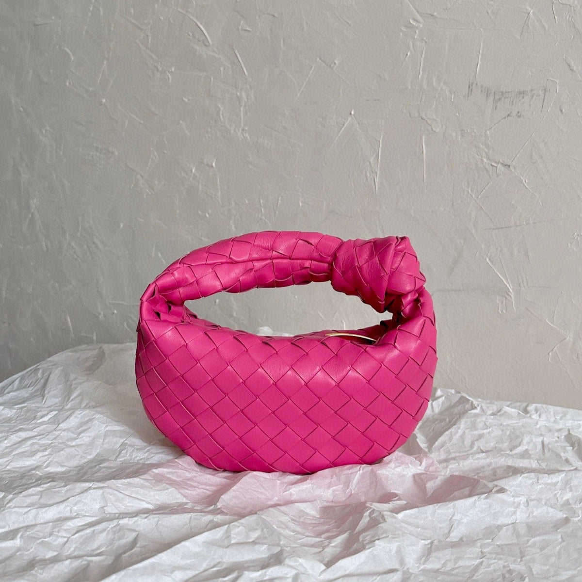 mini jodie 28 dark pink lambskin