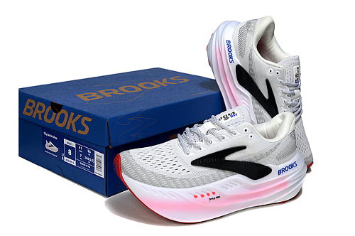 BROOKS Glycerin Max White/Black/Diva Pink