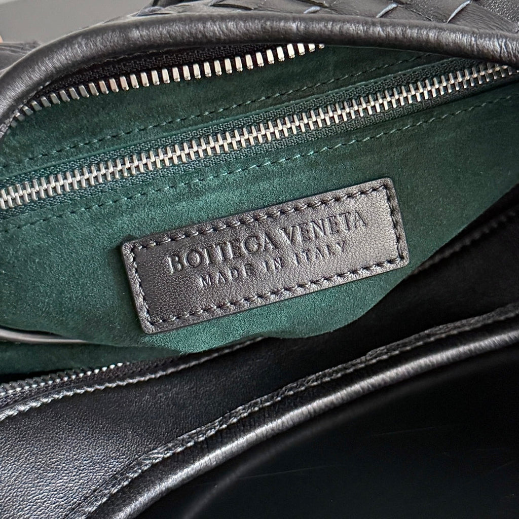 BV 25s Veneto Bag 27cm Black Calfskin Hardware
