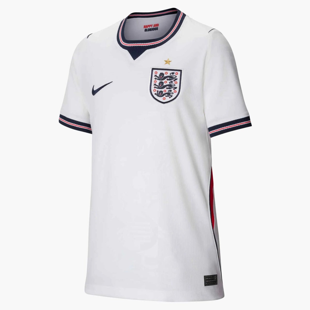 Nike 2026 England Youth Stadium Home Soccer Jersey (Custom)