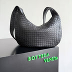 BV 25s Veneto Bag 38cm Black Calfskin Hardware
