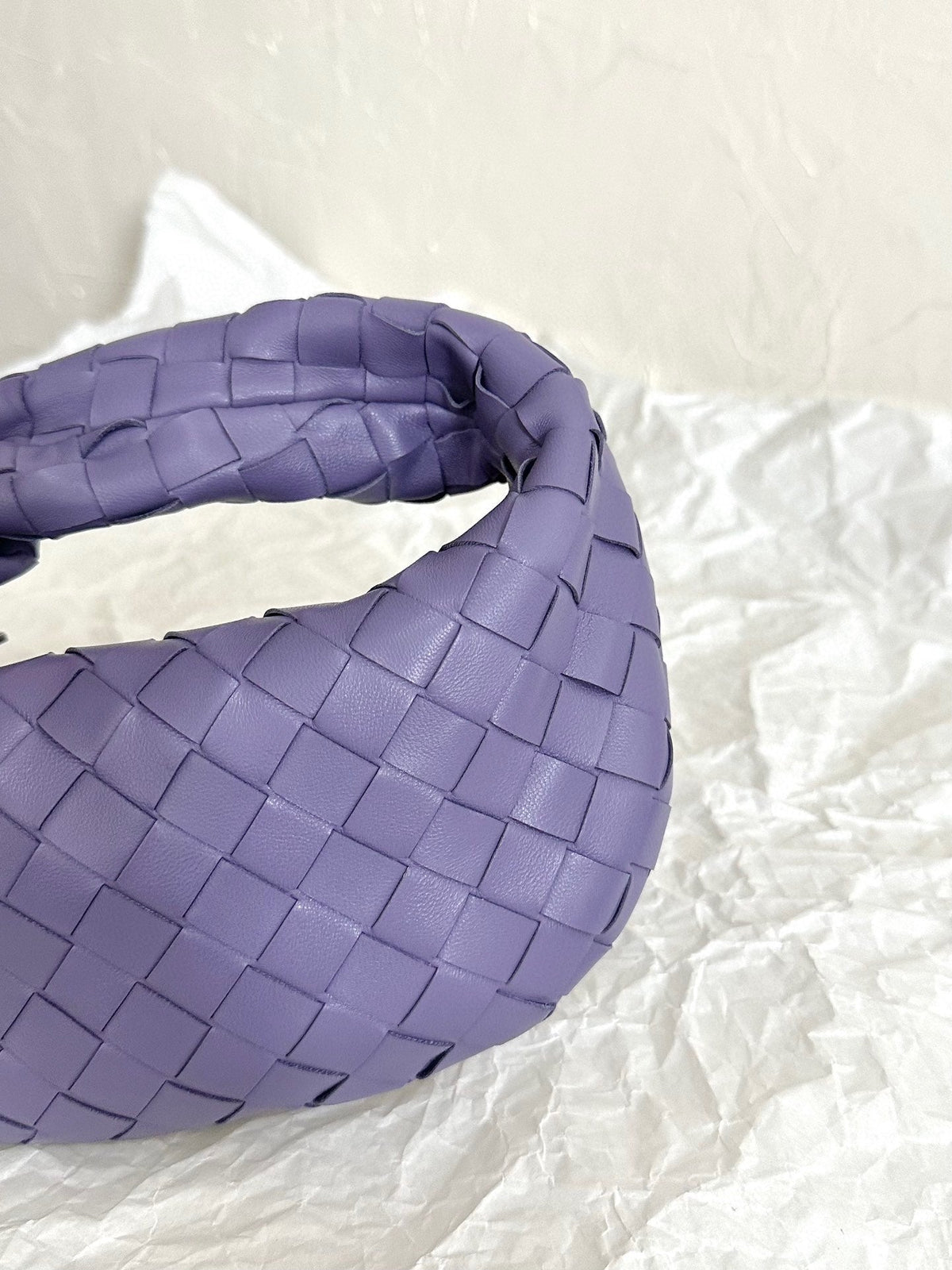 mini jodie 28 purple lambskin