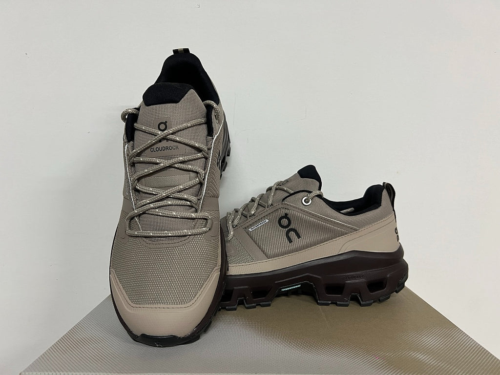 On Cloudrock Low Waterproof Cinder/Ox