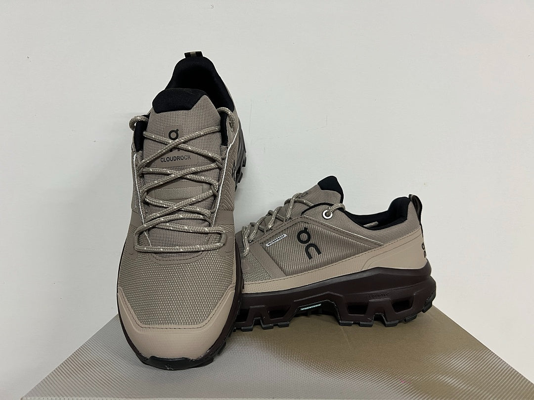 On Cloudrock Low Waterproof Cinder/Ox