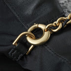 BV Dustbag Notte 33cm With Chain Black Calfskin HW