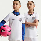 Nike 2026 England Youth Stadium Home Soccer Jersey (Custom)