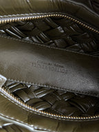 BV Kalimero chacha Bag 28.5cm Olive Leather