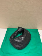 mini jodie 28 black lambskin