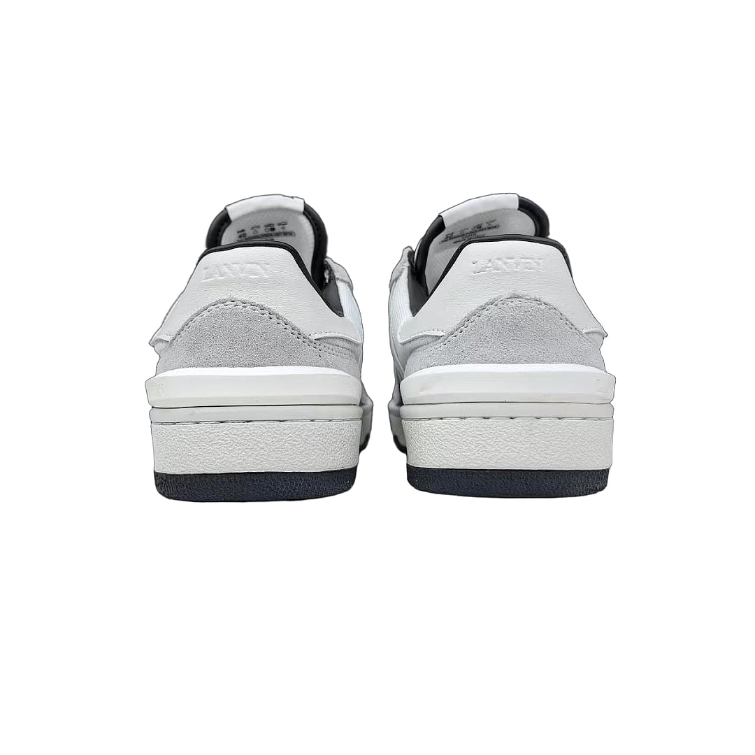 Lanvin Clay Low-Top Sneakers "White/Black"