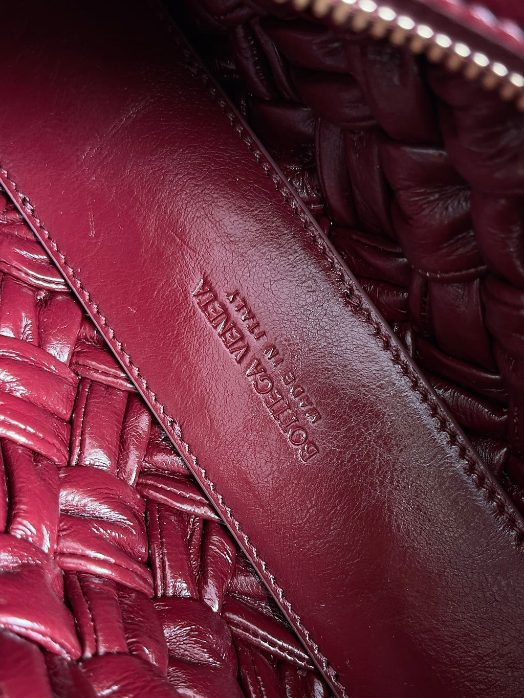 BV Kalimero chacha Bag 28.5cm Barolo Leather