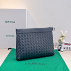BV Handbag 33cm Blue Cafskin