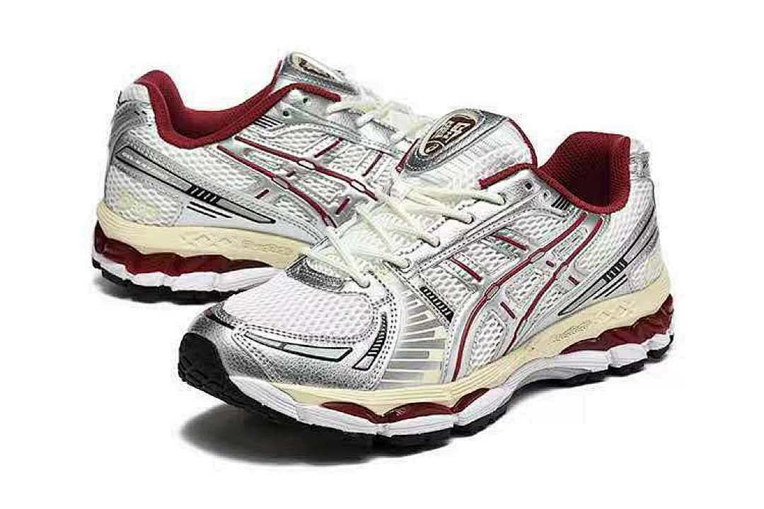 ASICS Gel-Kayano 12.1 Silver Burgundy