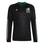 adidas 2026 Mexico Men's Stadium Third Long-Sleeve Soccer Jersey (Custom)