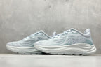 HOKA Clifton 10 Light Sage White Cushioned Road Running Sneakers