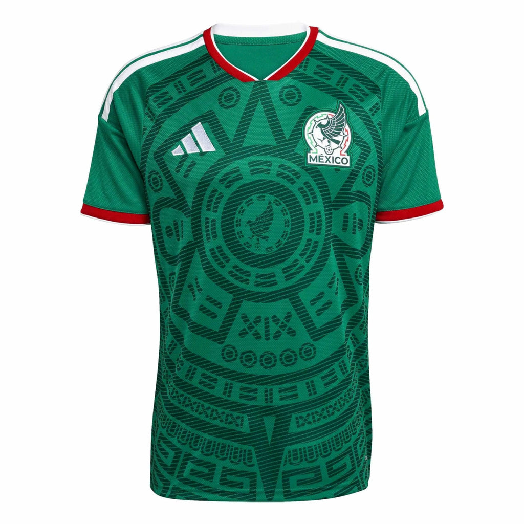 adidas 2026 Mexico Men's Stadium Home Soccer Jersey (Custom)