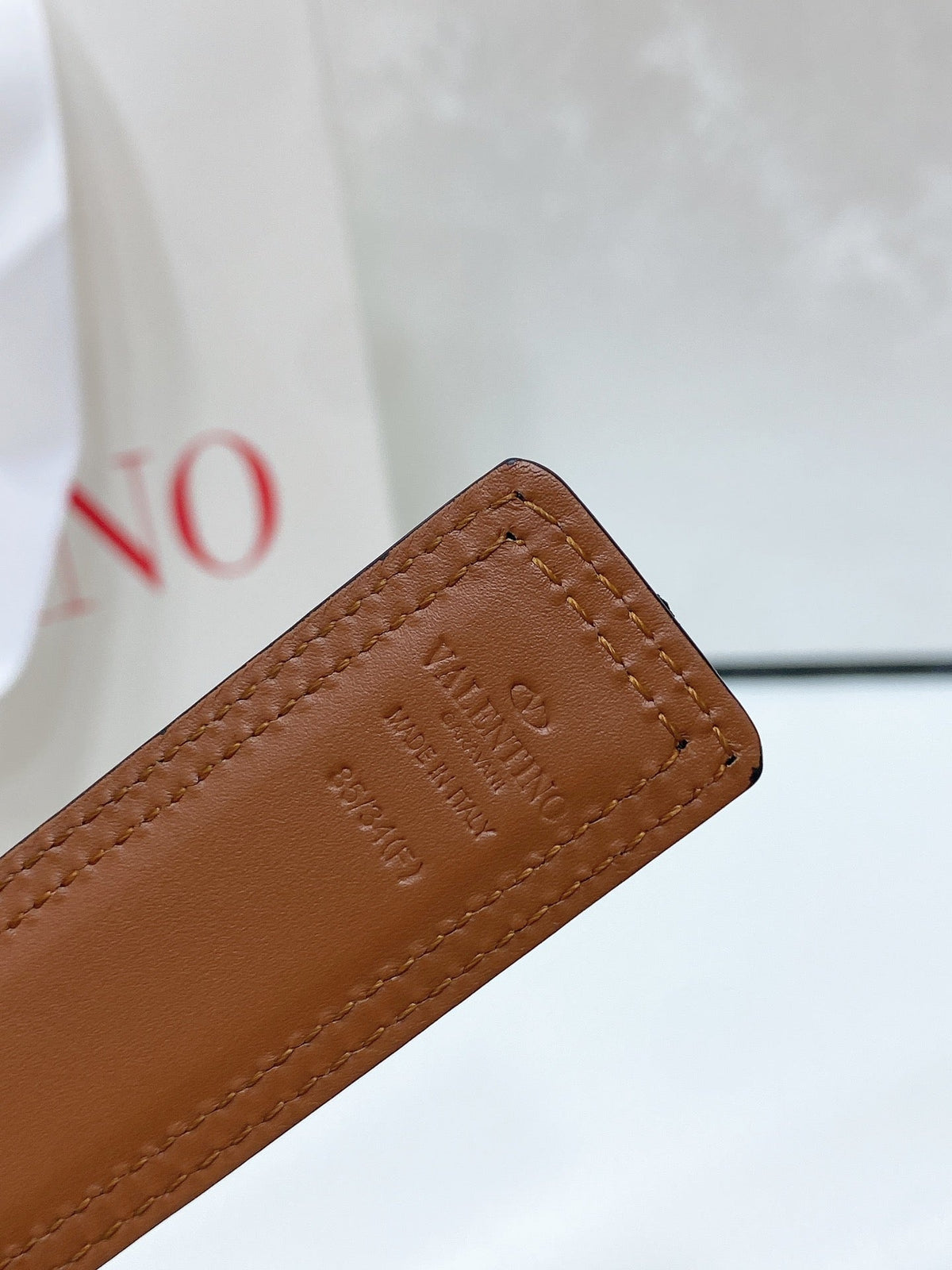 The Bold Edition Belt 30mm Black Brown Calfskin Silver Buckle