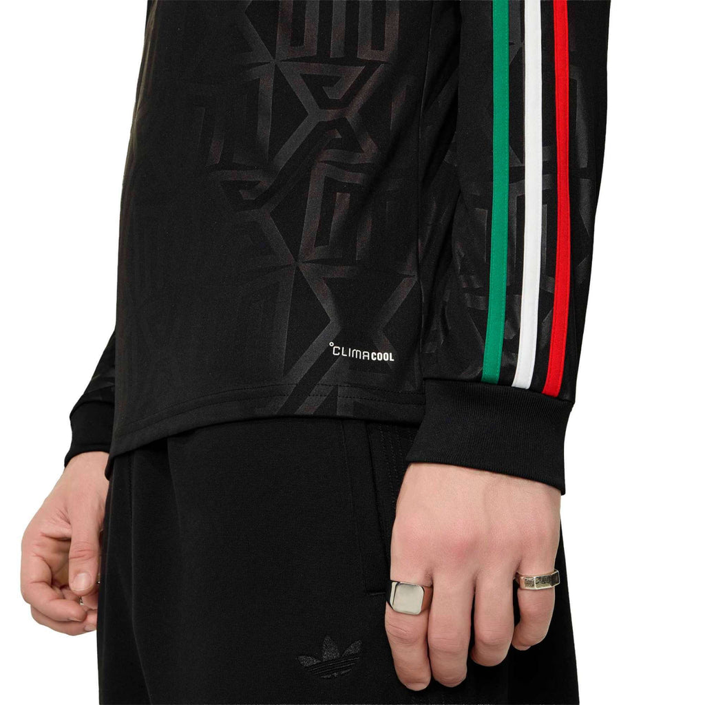 adidas 2026 Mexico Men's Stadium Third Long-Sleeve Soccer Jersey (Custom)