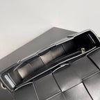 BV Two-In-One Cassette Black 26cm Grey Leather