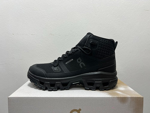 On Cloudrock Mid Waterproof All Black