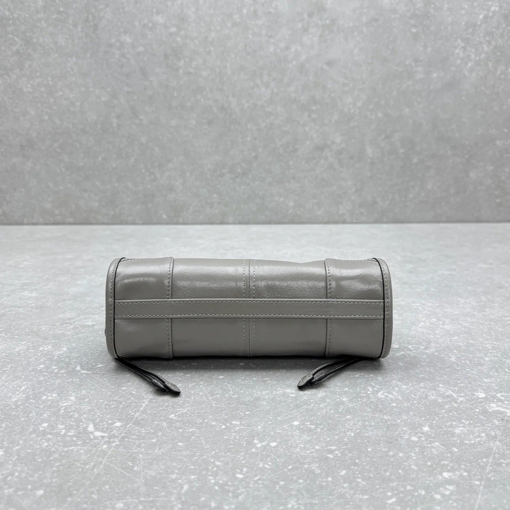 Prada 2026 Bonnie Bag 24cm Gray Leather