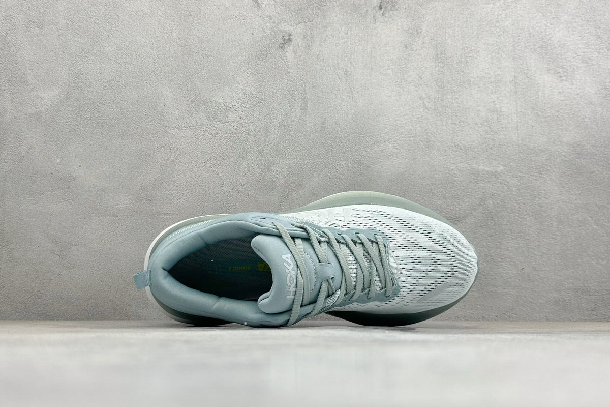 HOKA Bondi 8 Mint Green Gradient Running Sneaker