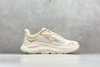 HOKA Clifton 10 Cream Peach Cushioned Road Running Sneakers
