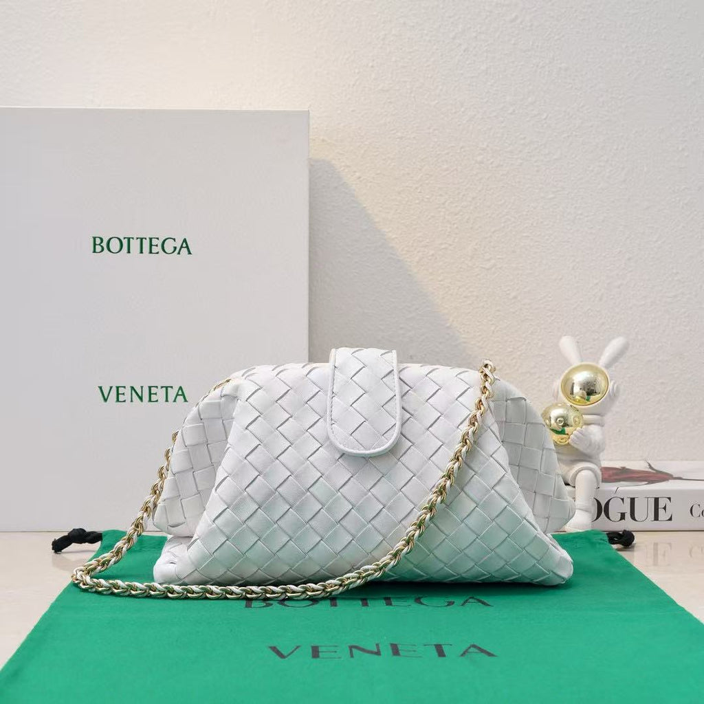 BV Lauren 1980 31.5cm White Lambskin