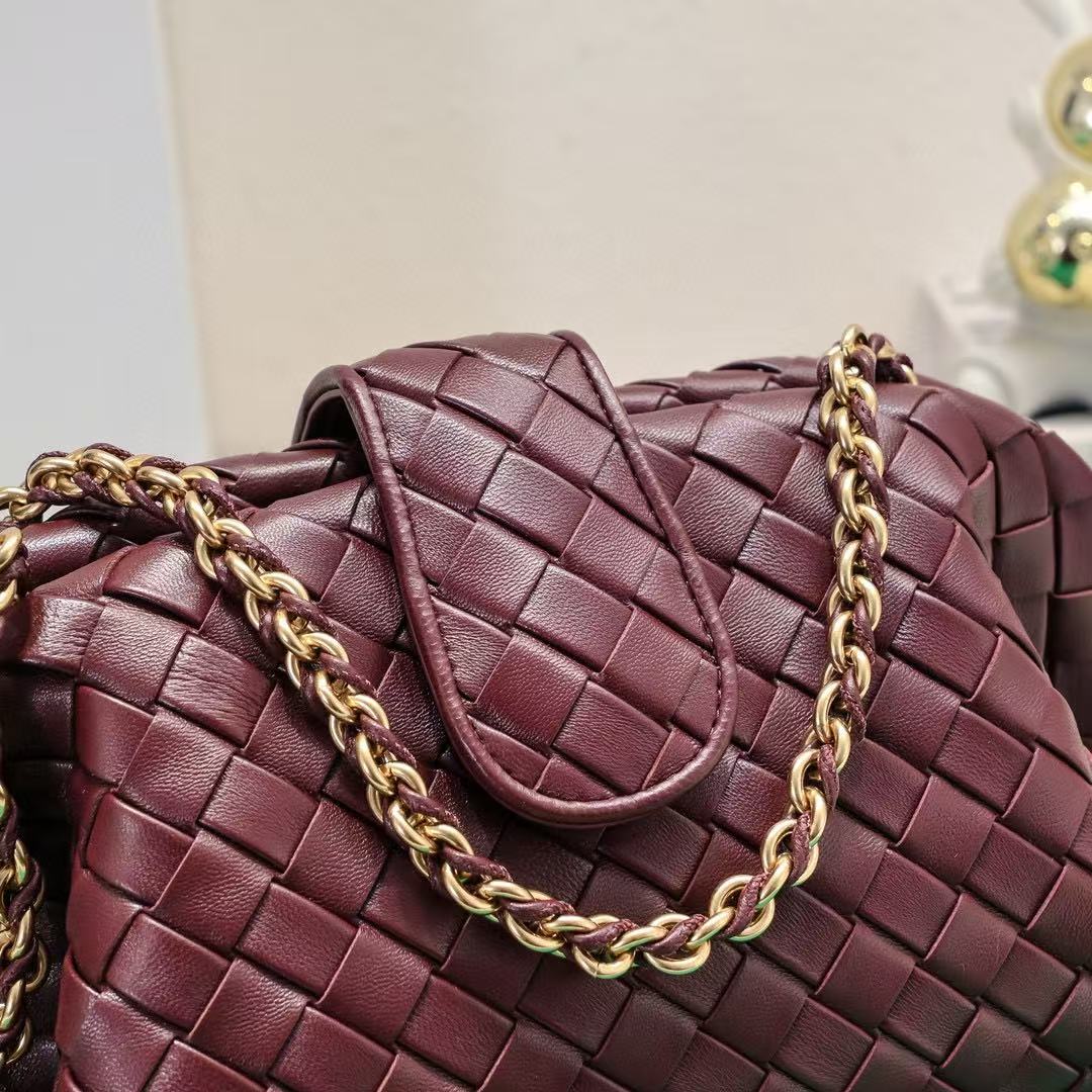 BV Lauren 1980 31.5cm Burgundy Lambskin