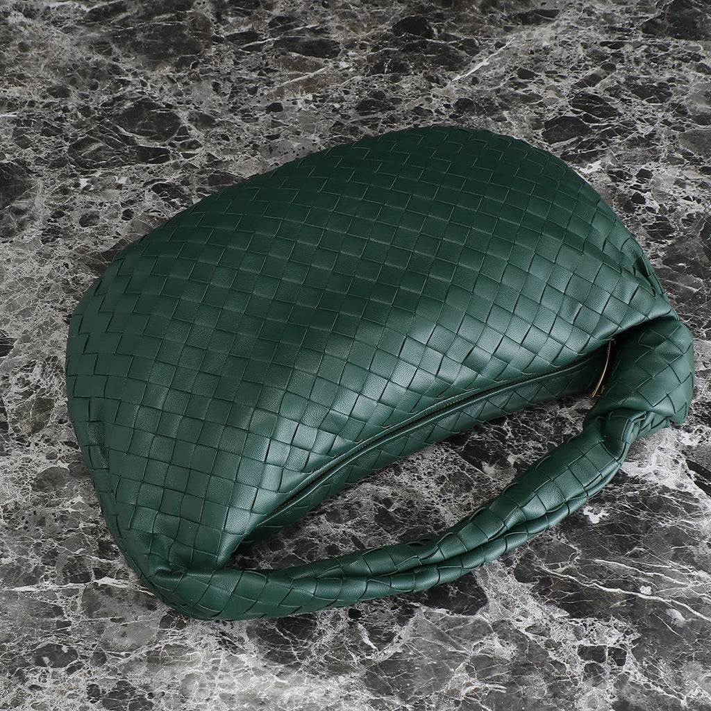 small jodie 48 dark green lambskin