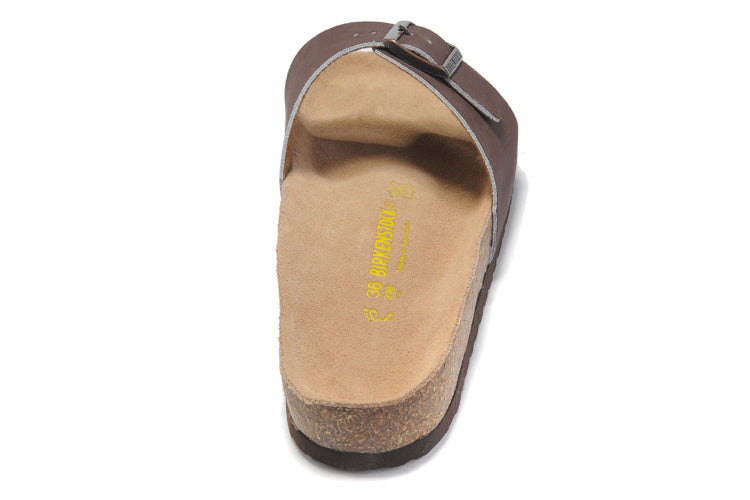 Birkenstock Madrid Slide Sandal Chocolate