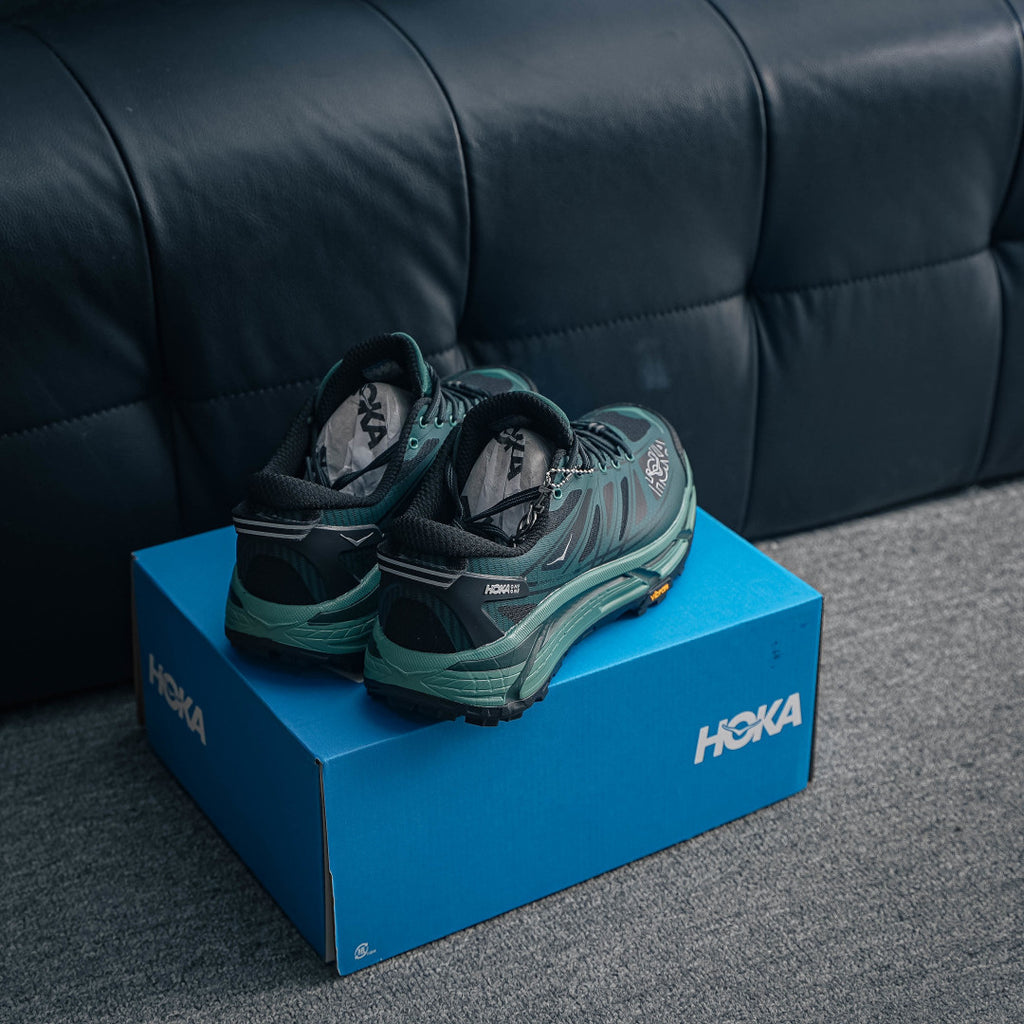 HOKA Mafate Speed 2 "Deep Teal" Low-Top Trail Sneakers