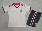 KIDS Mexico  World Cup Away Kit – White/Black/Red
