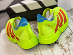 adidas Adizero Adios Pro 4 Running Shoes - Lucid Lemon / Spark Orange / Blue Fusion