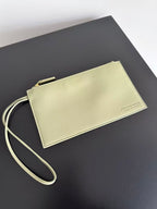 BV Reversible Tote Bag 43cm Intreccio Pistachio Green Chocolate Calfskin Suede