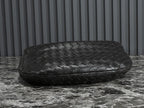 bv teen jodie 36cm black lambskin