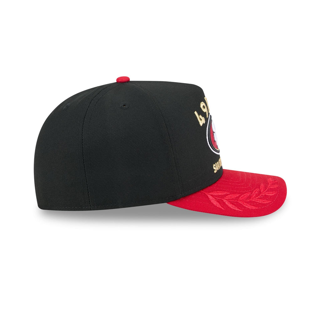 San Francisco 49ers 2025 Draft Black 59FIFTY A-Frame Fitted Hat