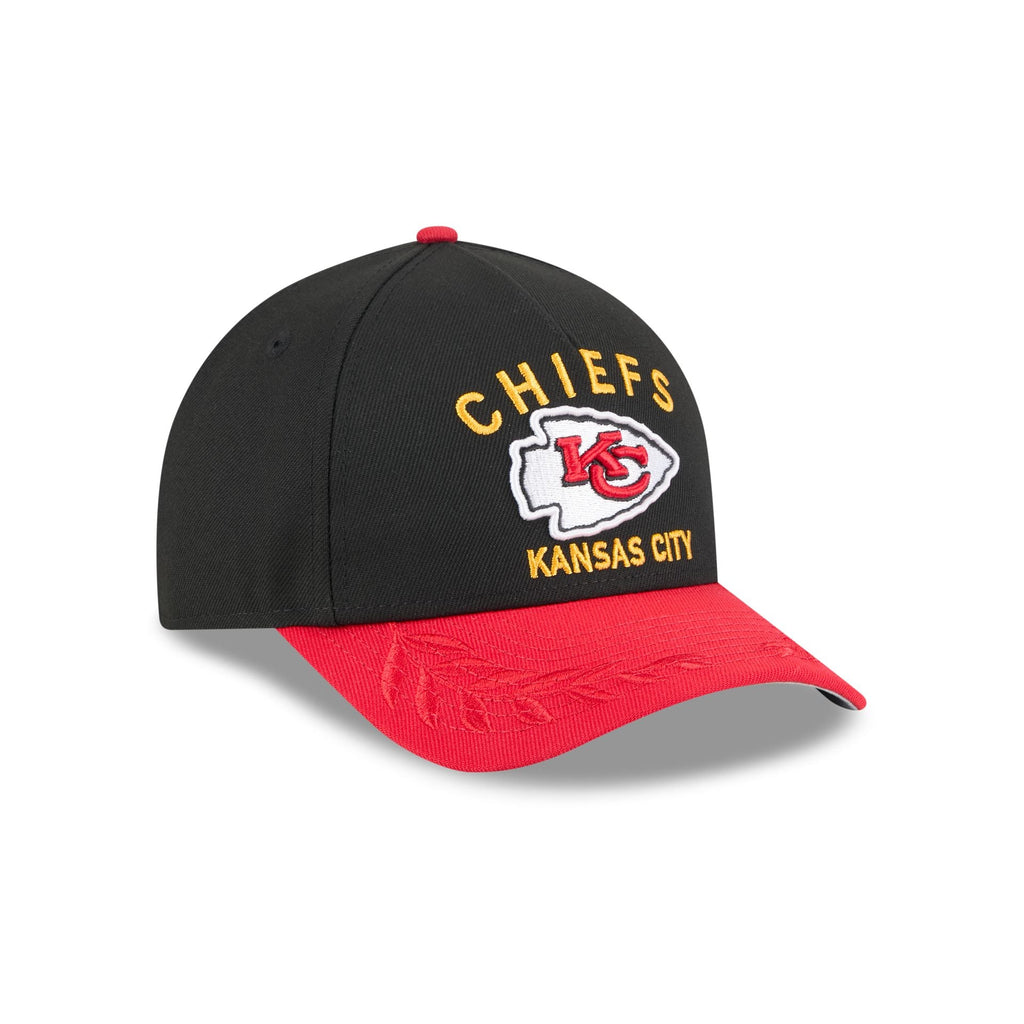 Kansas City Chiefs 2025 Draft 9FORTY M-Crown A-Frame Snapback Hat