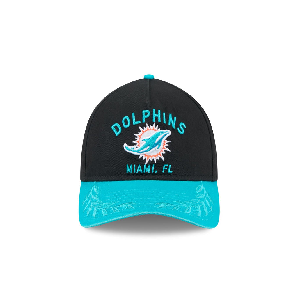 Miami Dolphins 2025 Draft 9TWENTY A-Frame Adjustable Hat