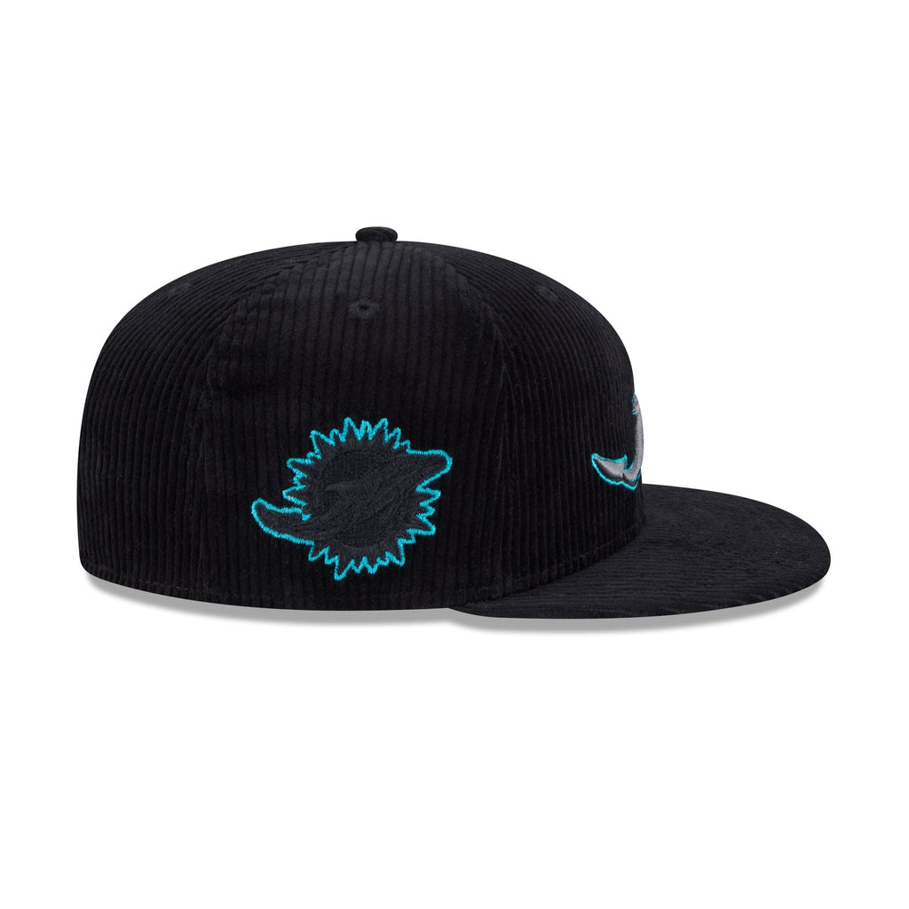 Miami Dolphins Color Pop Cord 59FIFTY Fitted Hat