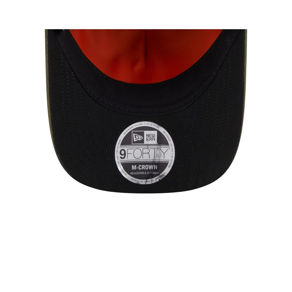 Alpha Industries x San Francisco 49ers Olive Green 9FORTY M-Crown A-Frame Snapback Hat