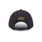 Alpha Industries x Los Angeles Rams Black 9FORTY M-Crown A-Frame Snapback Hat