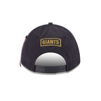Alpha Industries x New York Giants Black 9FORTY M-Crown A-Frame Snapback Hat