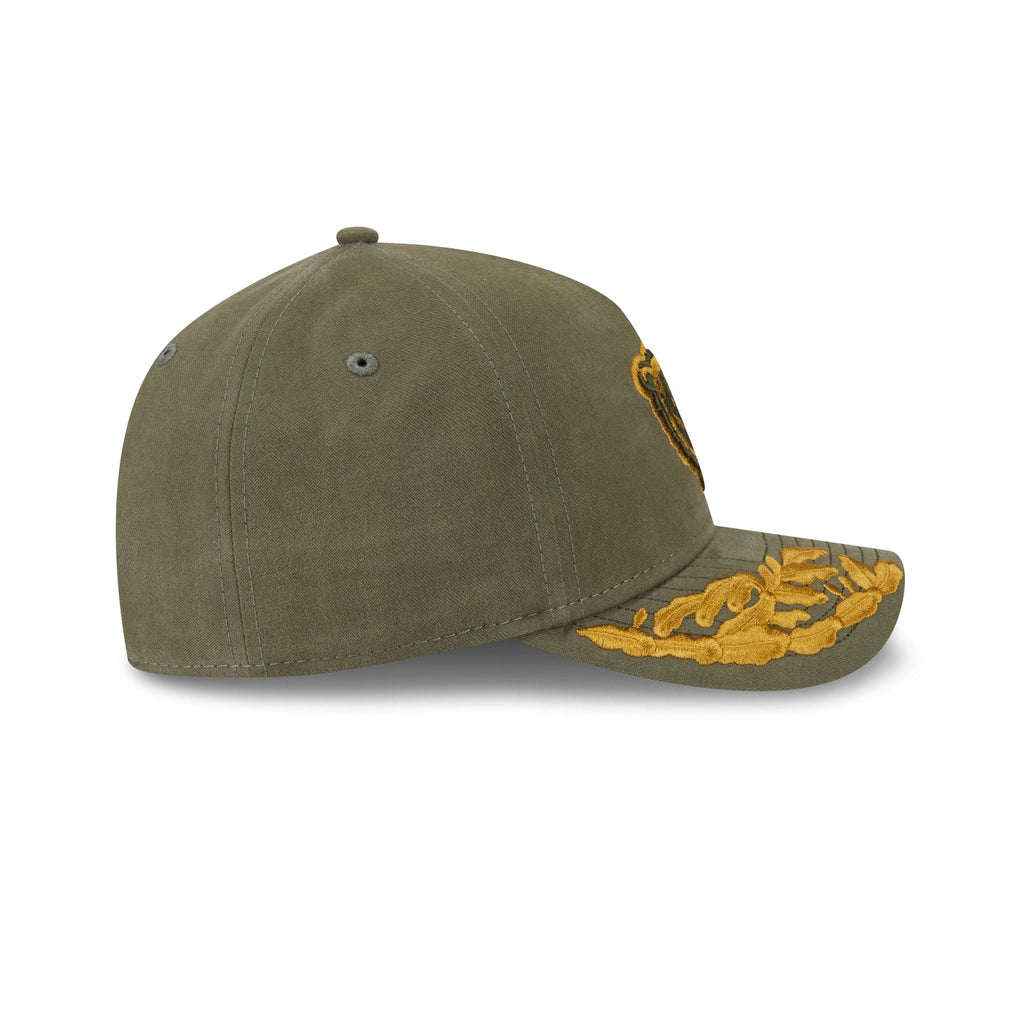 Alpha Industries x Chicago Bears Olive Green 9FORTY M-Crown A-Frame Snapback Hat