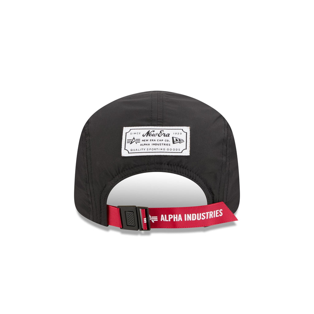 Alpha Industries x Detroit Lions Black Runner Adjustable Hat