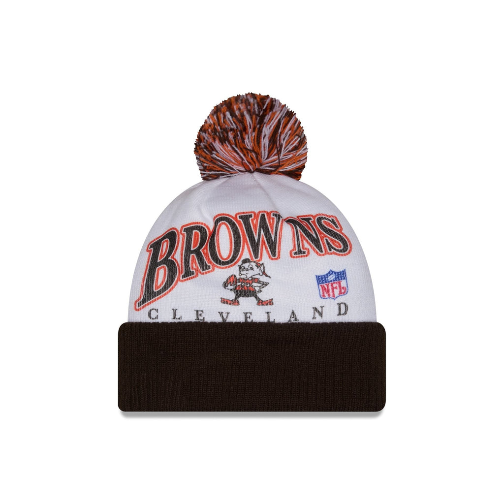 Cleveland Browns Spirit Pom Knit Hat