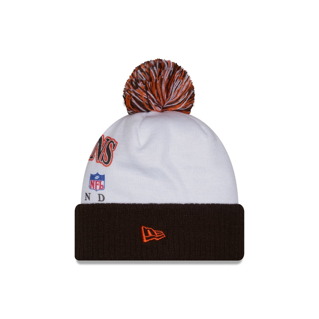 Cleveland Browns Spirit Pom Knit Hat