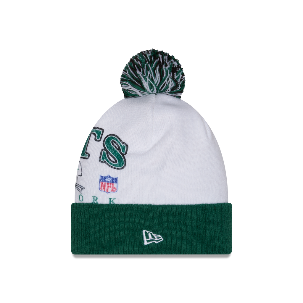 New York Jets Spirit Pom Knit Hat