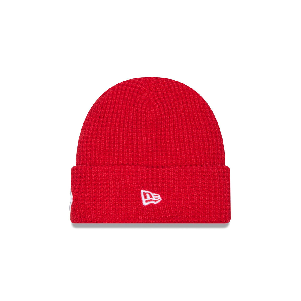 Kansas City Chiefs Waffle Stitch Knit Beanie Hat