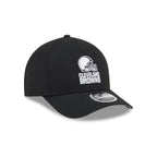 Cleveland Browns Black & White 9FORTY M-Crown A-Frame Snapback Hat